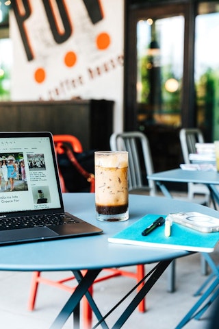 POV Coffee at Lake Walk in Bryan, TX
