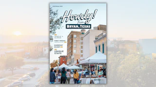 Cover of Destination Bryan's Howdy Guide for Fall/Winter 2025