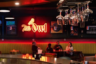 The Owl in Bryan, Texas